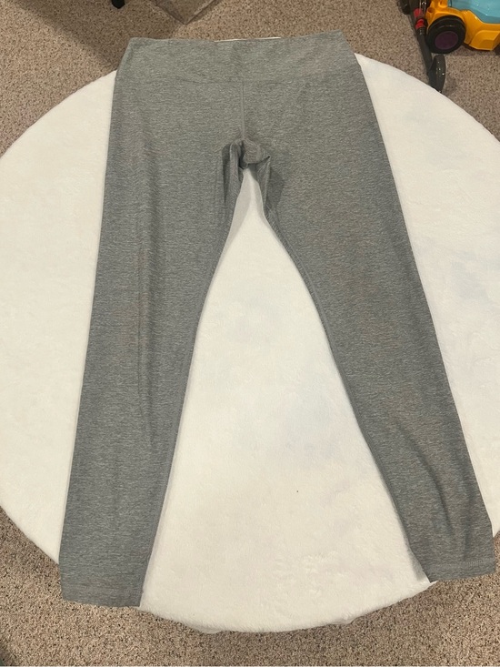 Scorpio Sol Pants - Scorpio Sol Heather Grey High Rise Athletic Leggings - Large